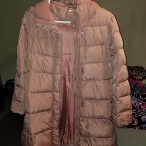 Long puffer jacket